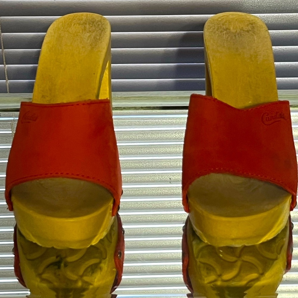 Candie's Red Mules